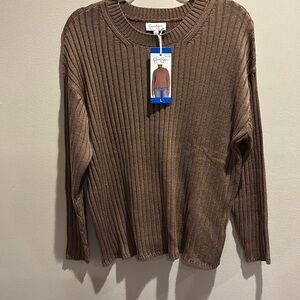 Brown Women’s Sweater size L NWT